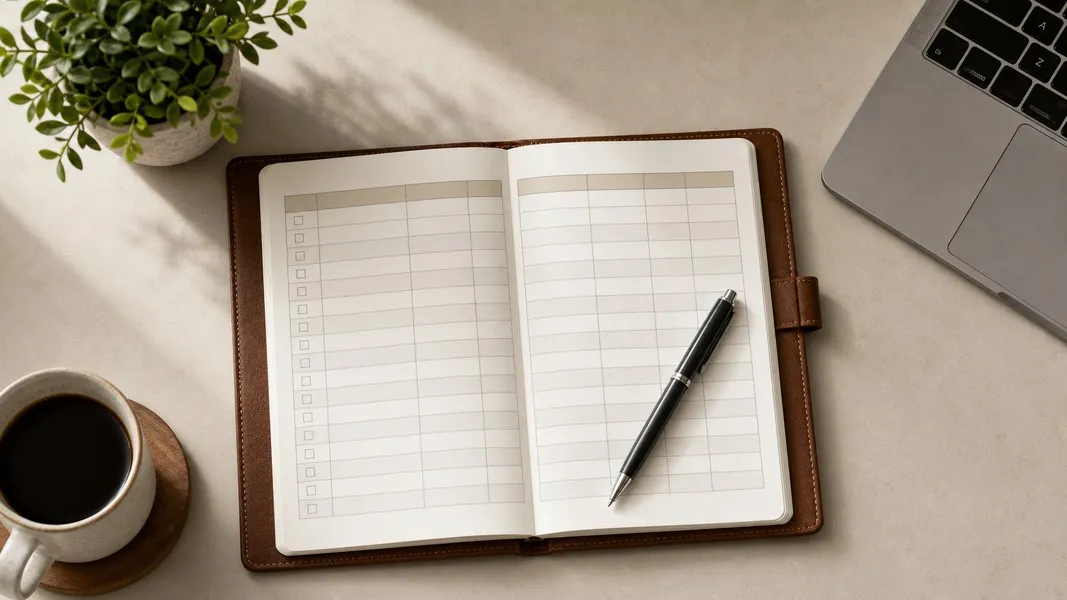 Meeting Minutes Template with Action Items