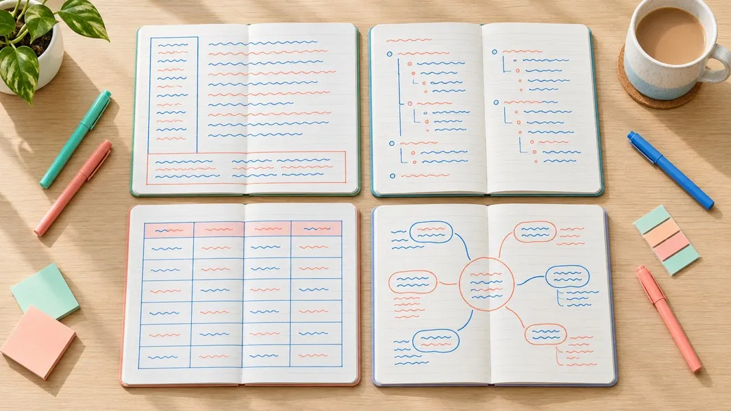 Note Taking Template: 7 Layouts and When to Use Each